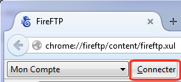 FireFTP-Connecter serveur